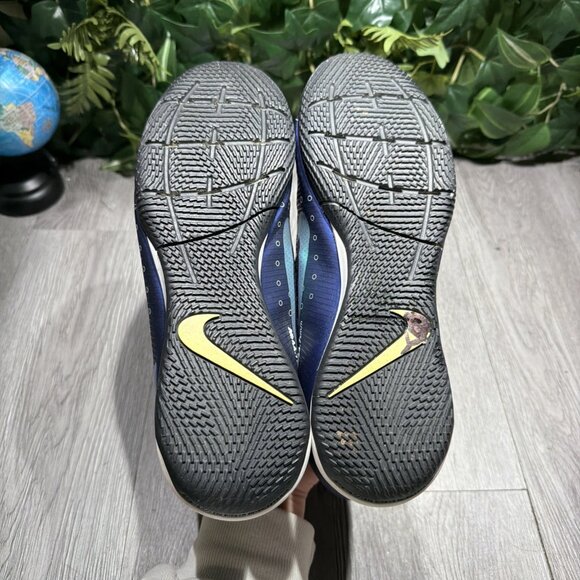 Nike Mens Mercurial Vapor 13 Academy Indoor Soccer Shoes Blue CJ1300-401 Sz 10.5 main image 4